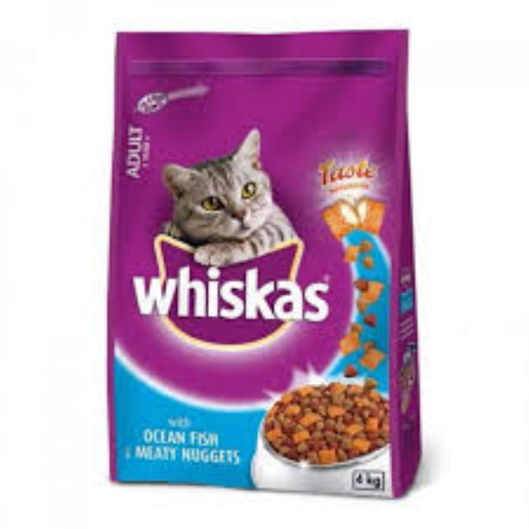 WHISKAS MEATY NUGGETS OCEAN FISH 1KG